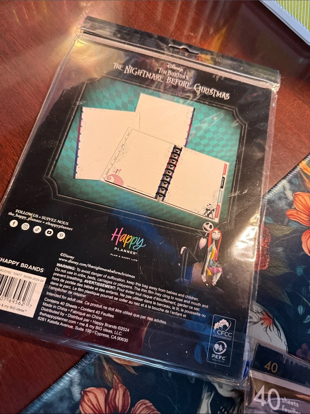 Happy Planner Classic Paper Refill Disney Nightmare Before Xmas - 1 available